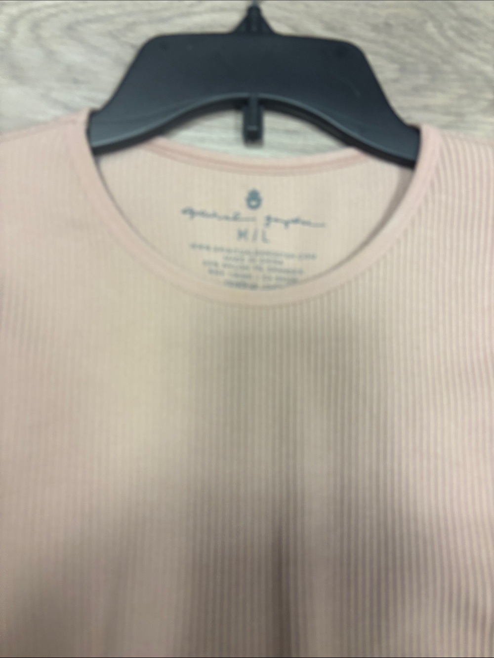 Spiritual Gangster Ribbed Long-Sleeve Crop Top - Picture 3 of 9
